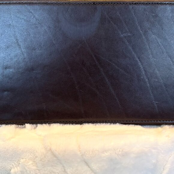 ✨Brahmin Smooth Chocolate Messenger / Laptop Bag – New, Never Used Circa 2015✨ - Picture 12 of 13